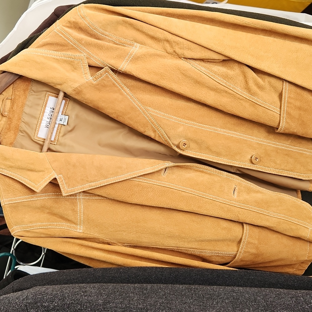 Wilsons leather suede jacket